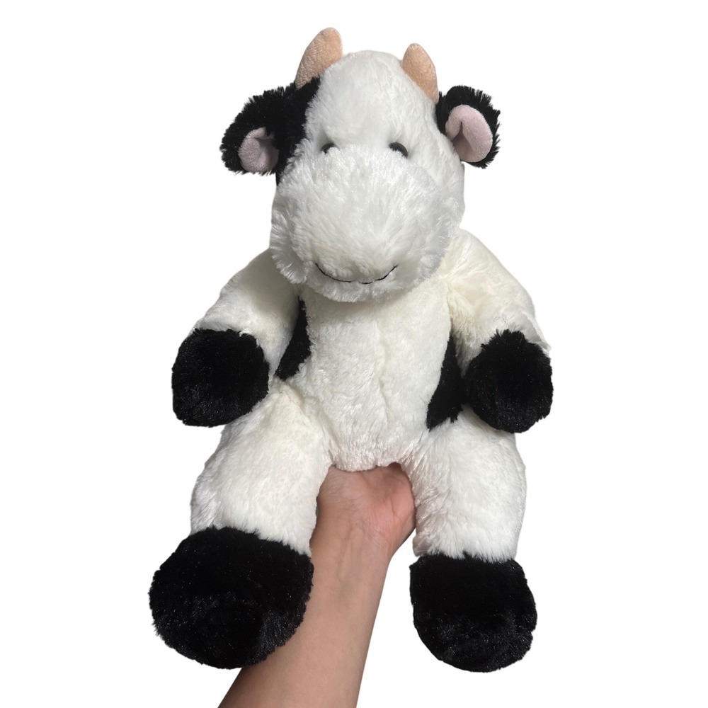 Build A Bear Farmers Market Cow 2012 Spotted Plush Farm Animal Rare Retired Toy